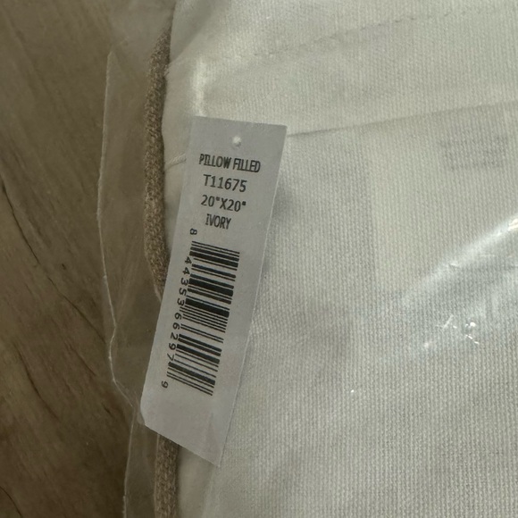 Set of (2) Neutral Decorative Pillows - Picture 3 of 6